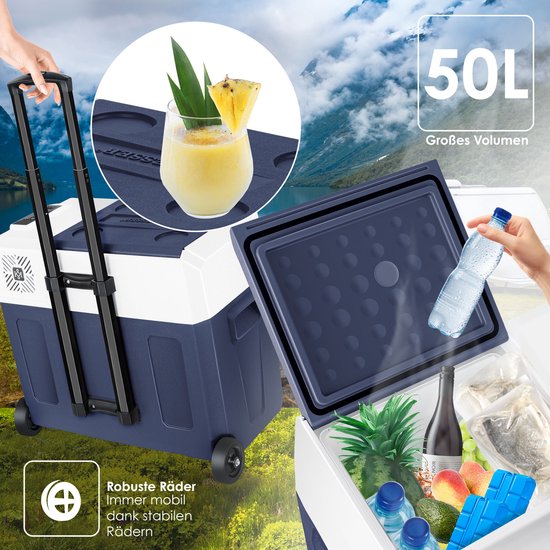 Kesser Compressor Koelbox 50L - met APP-bediening - voor auto, camper, camping van KESSER — afbeelding 3