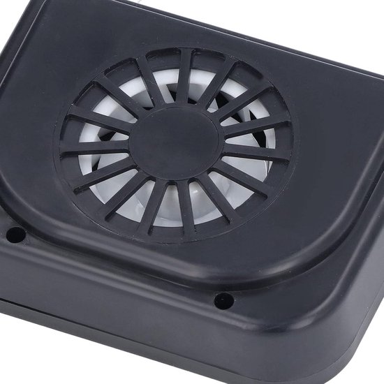 Muzrunq Zonne-aangedreven Hoedventilator, 2 stuks draagbare koelclip op