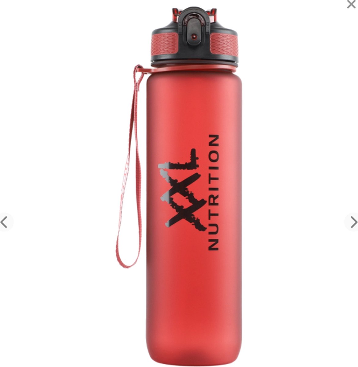 Goedkoopste Bidon - Hydrate Bottle - XXL Nutrition - 1000 ml - Red