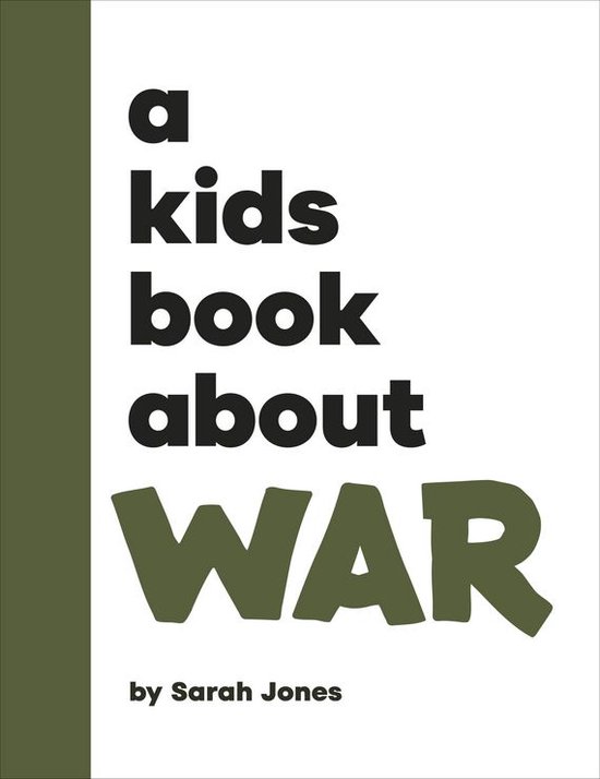 A Kids Book - A Kids Book About War - cover