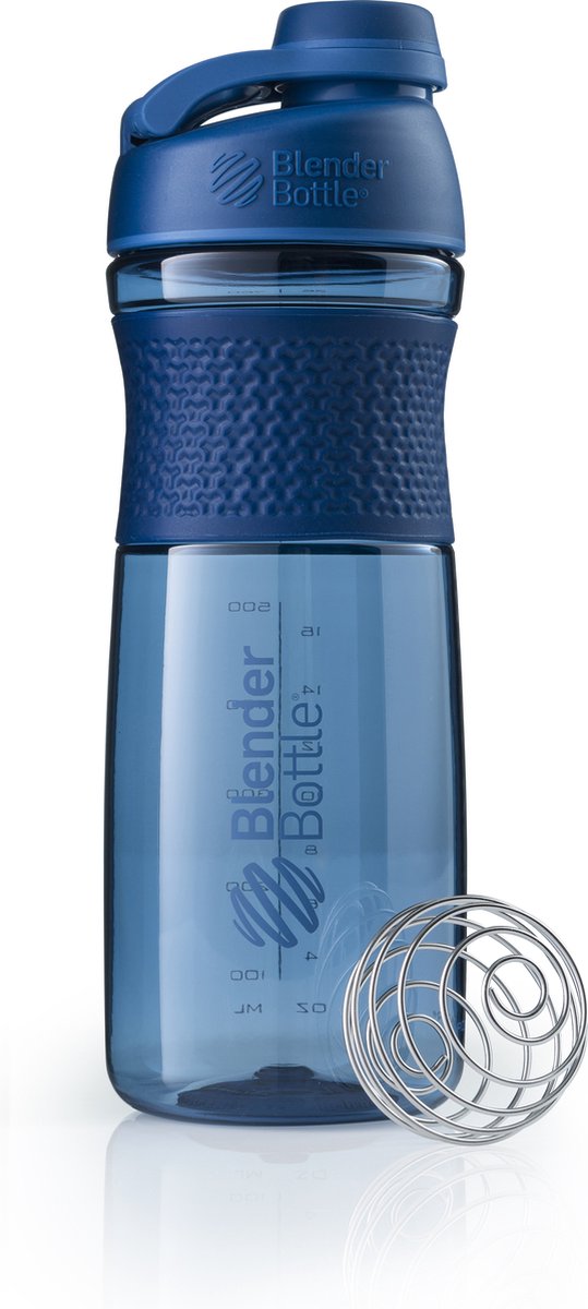 Goedkoopste BlenderBottle® | SportMixer™ Tritan Twist | 820 ml | Blauw | Shakebeker | Shaken zonder klonten en zonder te lekken!