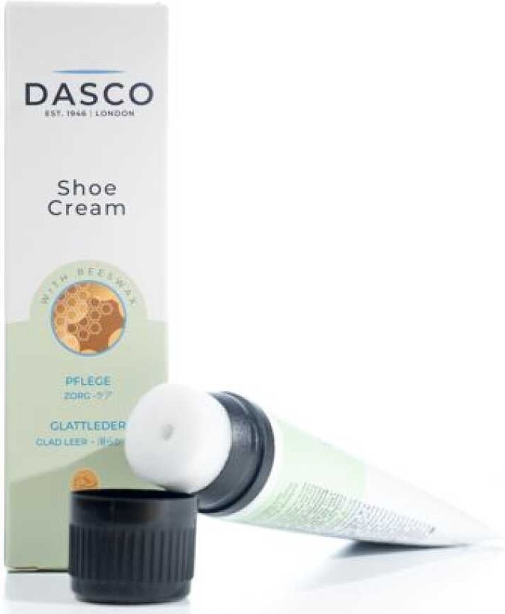 Dasco Shoe Cream Tube - 101 Wit - 75ml