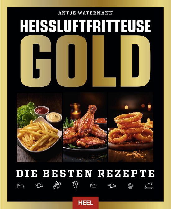 Heißluftfritteuse Gold - cover