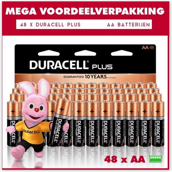 Duracell Plus AA 48 stuks