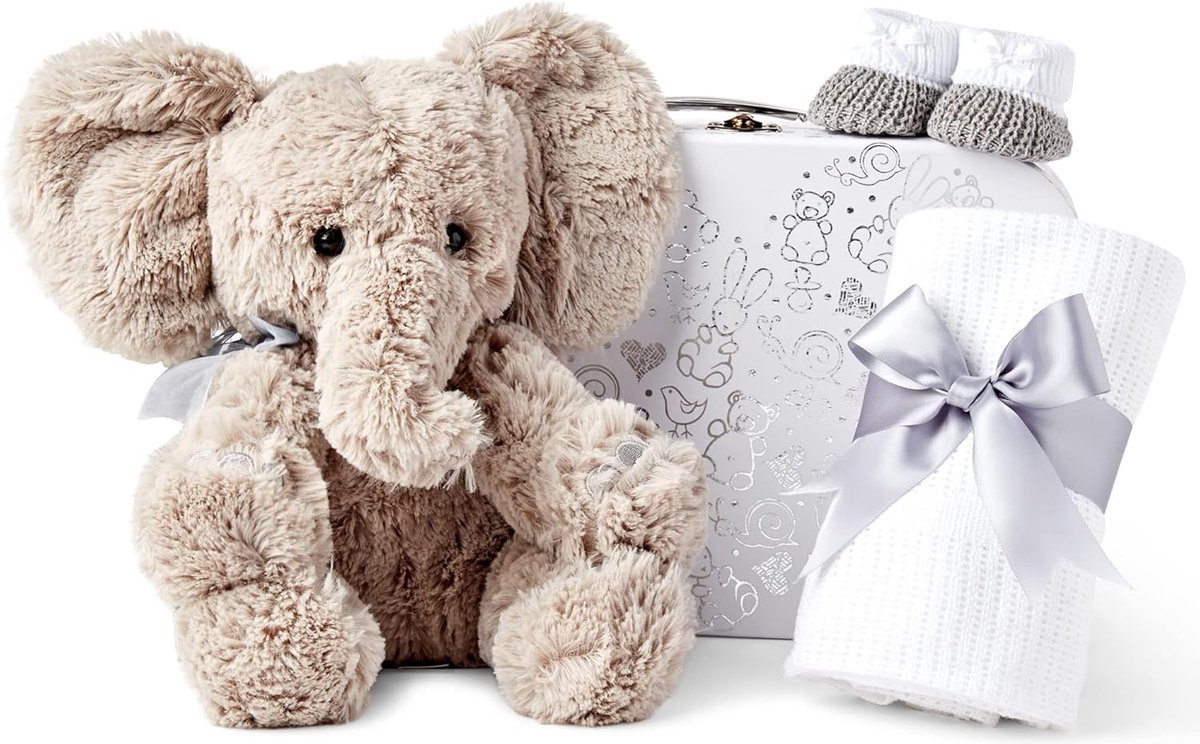 Goedkoopste Lexium Kraammand - Kraamcadeau - Geboortemand - Babygeschenkset - Kraampakket - Baby cadeau