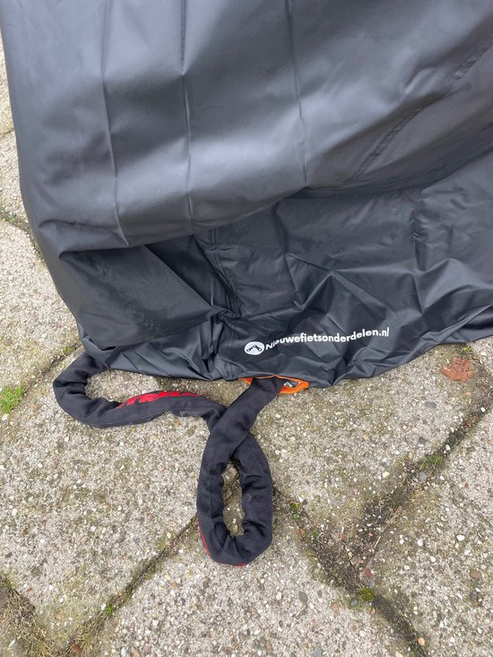 Premium Regenhoes driewieler | Volwassenen driewielfiets afdekhoes | waterdicht materiaal | Goede pasvorm met elastiek aan onderzijde — afbeelding 3