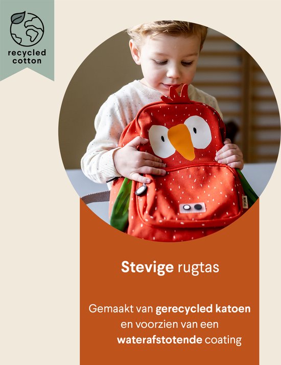 Small Backpack - Mr. Parrot | Trixie Small Backpack - Mr. Parrot | Trixie