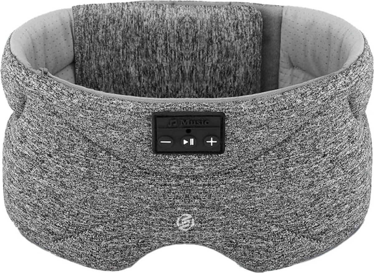 Equivera Slaapmasker Bluetooth - Slaap Koptelefoon - Bluetooth Slaapmasker - Oogmasker Slaap - Slaapmasker met Speakers - Slaap Koptelefoon - Hoofdband - Slaapmasker - Voor een fijne nachtrust!