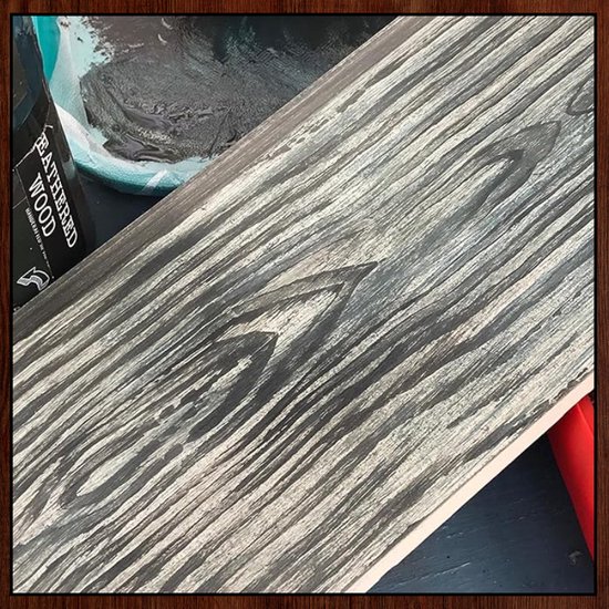 Roller à structure à grain de bois ZERO 90® - Rouleau peigne à grain de bois - Grain de bois - Grain de Wood - Rouleau à grain de bois - Brosse à grain de bois - Créer du grain de bois dans la Peinture