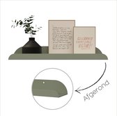 Hoya living - Fotolijstplank Lima - metaal - 40cm - Kleur Salie groen