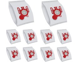 Stofzuigerzak voor MIELE FJM [Set 10] Stofzakken compatibel met MIELE Complete C1 Compact C1/C2 S4 S6 stofzuiger