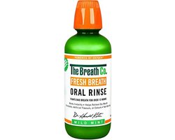 The Breath Co Mondwater - Mild Mint 500ML - Tegen - Slechte Adem - Droge Mond - Ontstoken Tandvlees