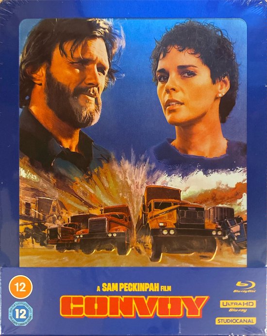 Convoy (1978) [4K UHD + Blu-ray] Steelbook - import zonder NL ondertiteling