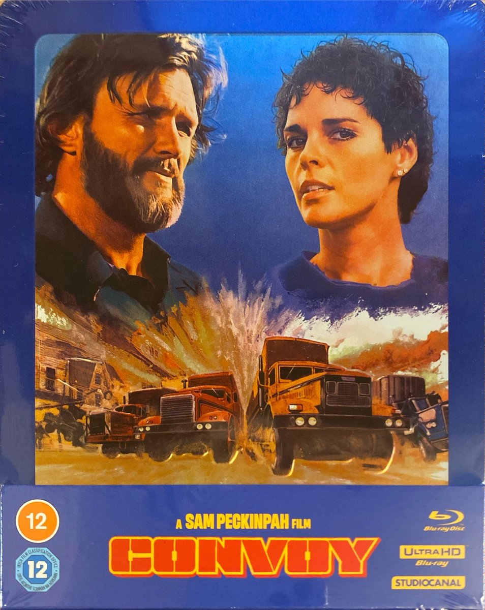 Convoy (1978) [4K UHD + Blu-ray] Steelbook - import zonder NL ondertiteling-