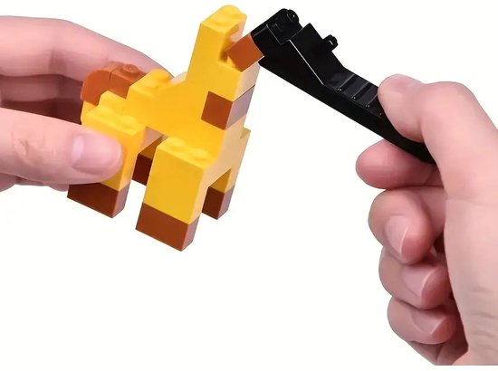 1000-delige DIY Bouwstenen Set - Creatief & Educatief Bouwpakket - Geschikt voor LEGO - Ideaal voor Kinderen en Volwassenen - Leert Basisbouwprincipes - Kleurige Mix - Hoge Kwaliteit ABS van 17 Parts — afbeelding 5