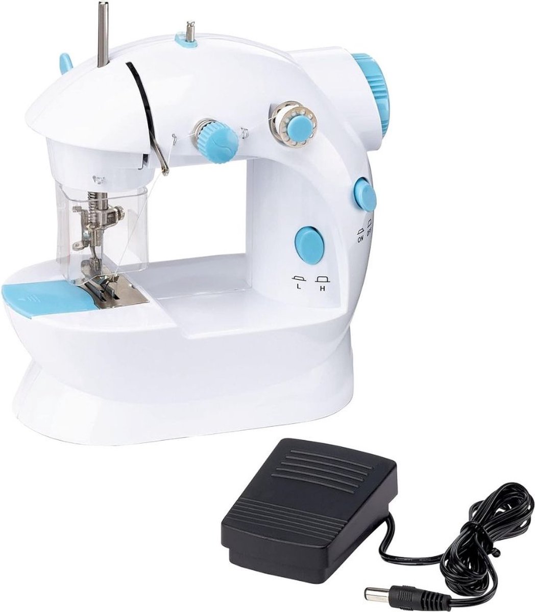 DD Kindernaaimachine - Naaimachine voor Kinderen - Naaien Kinderen - 38x28x13cm - Wit