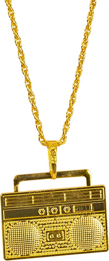 6x Ketting ghettoblaster - 80s - 90s party festival optocht party fun ...