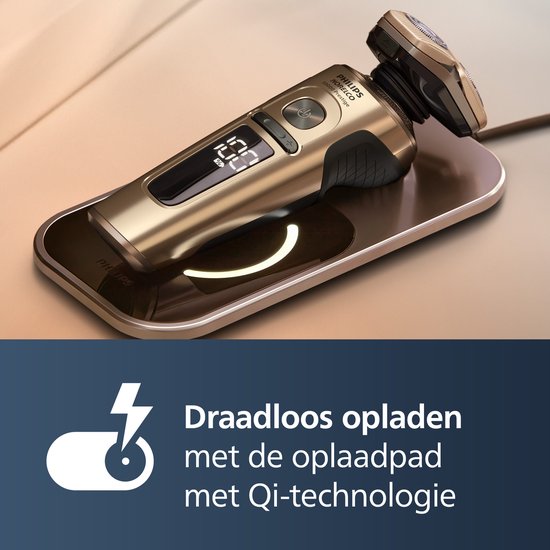 Philips Shaver S9000 Prestige Series SP9883/35 - Elektrisch scheerapparaat - Met uitklapbare trimmer - Neustrimmer opzetstuk - mannen