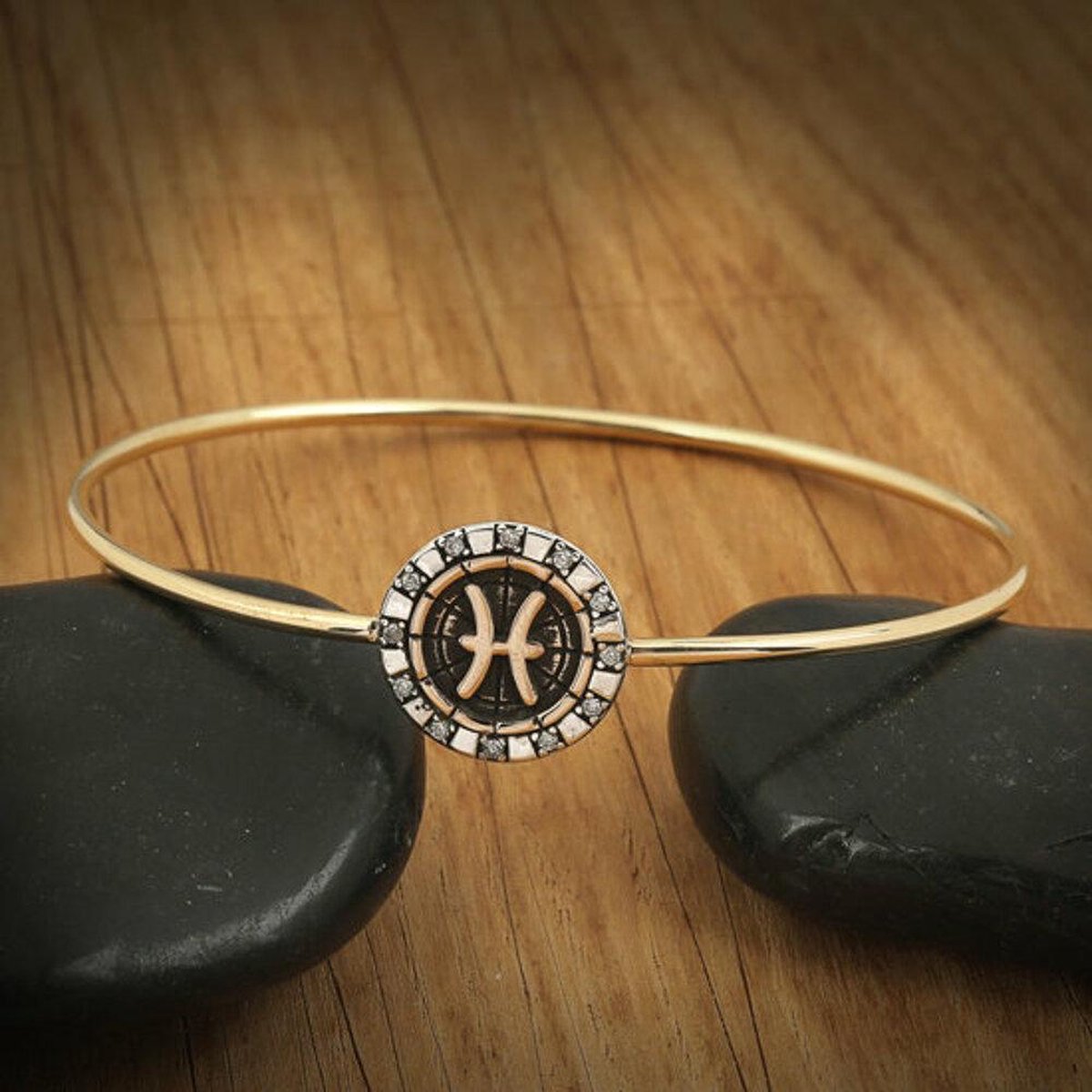BiggDesign - Armband Dames - Sterrenbeeld Vissen Armband