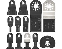 12 stuks multifunctioneel zaagblad duurzaam houtbewerking oscillerende accessoires gesloten gat gezamenlijke power tool oscillerend zaagblad