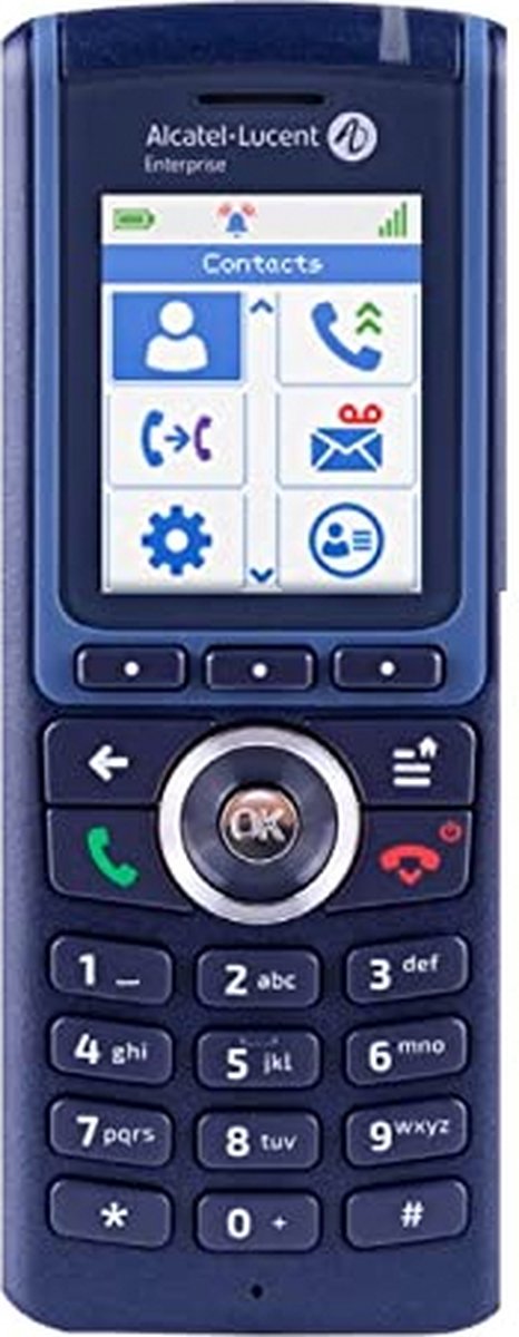 Alcatel-Lucent 3BN67378AA telefoon DECT-telefoon Nummerherkenning Blauw