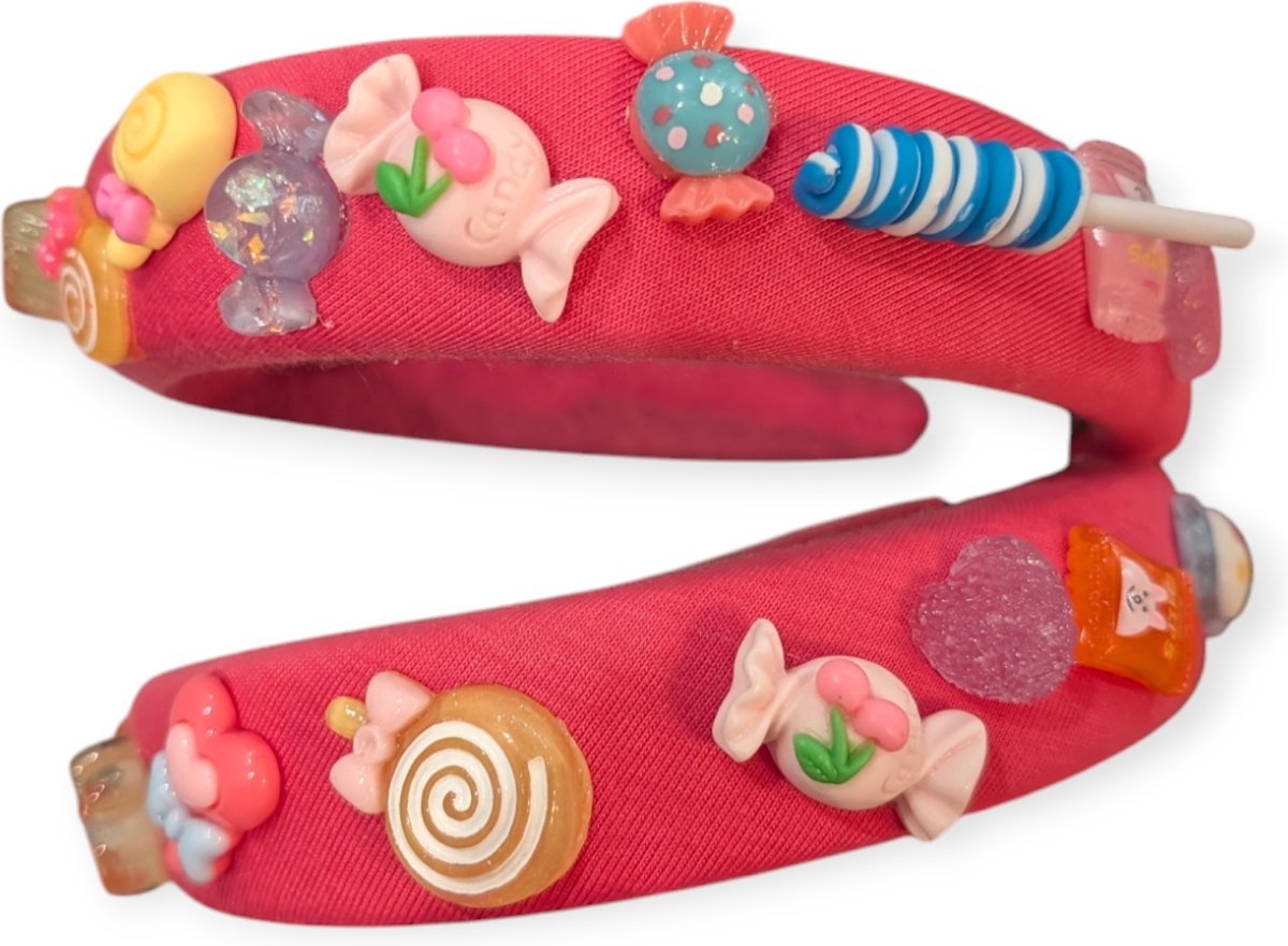 Haar diadeem snoepjes. Candy diadeem te dragen al vanaf 1 jaar en kan langer gedragen worden (1 stuk