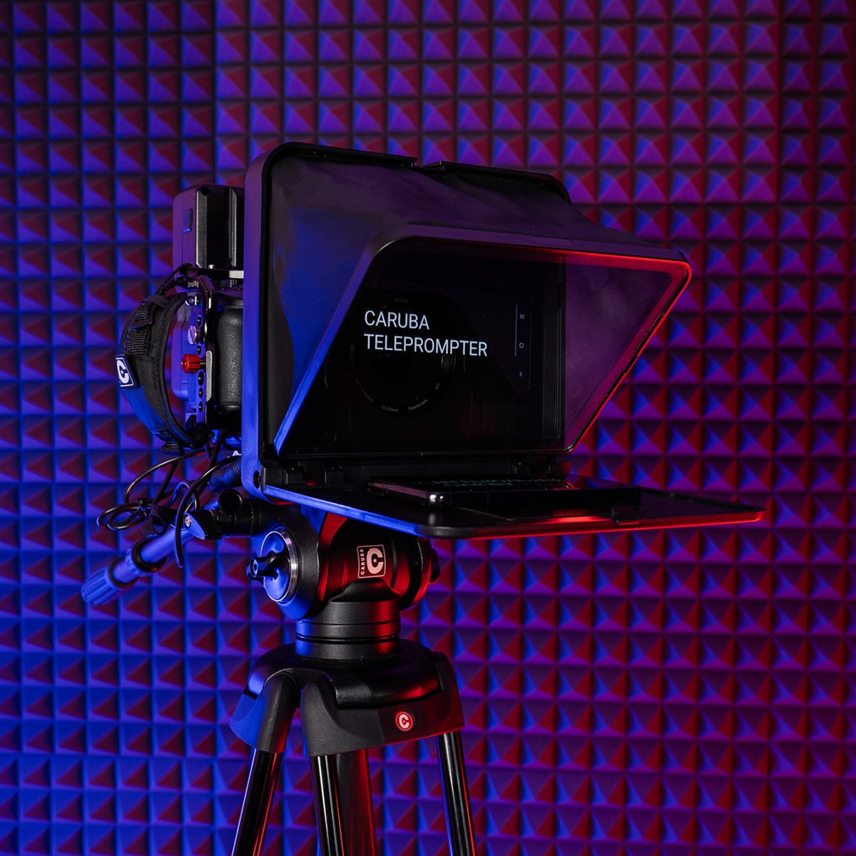 Caruba Teleprompter voor Smartphone / Tablet / Camera