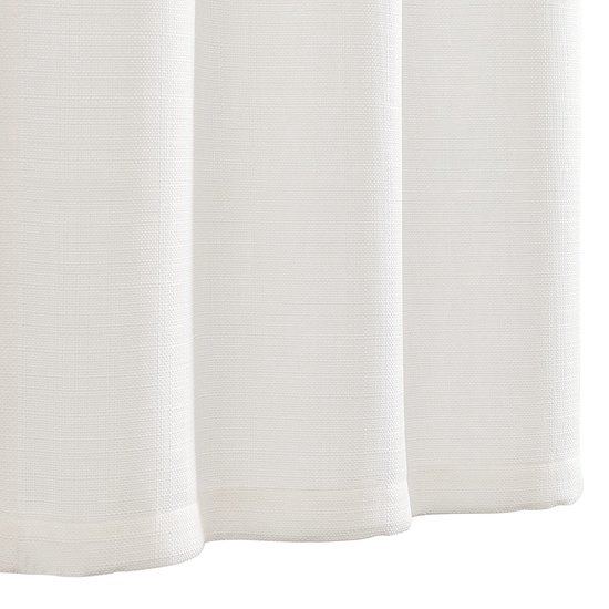 Witte voile, halftransparante gordijnen met plooiband en loodbandsluiting, luchtig, modern en duurzaam voor elk raam, gordijnen en gordijnsystemen online winkel (220 x 400 cm (HxB