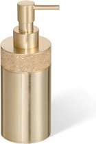 Zeepdispenser - ROCKS SSP 1, goud mat - Swarovski crystals