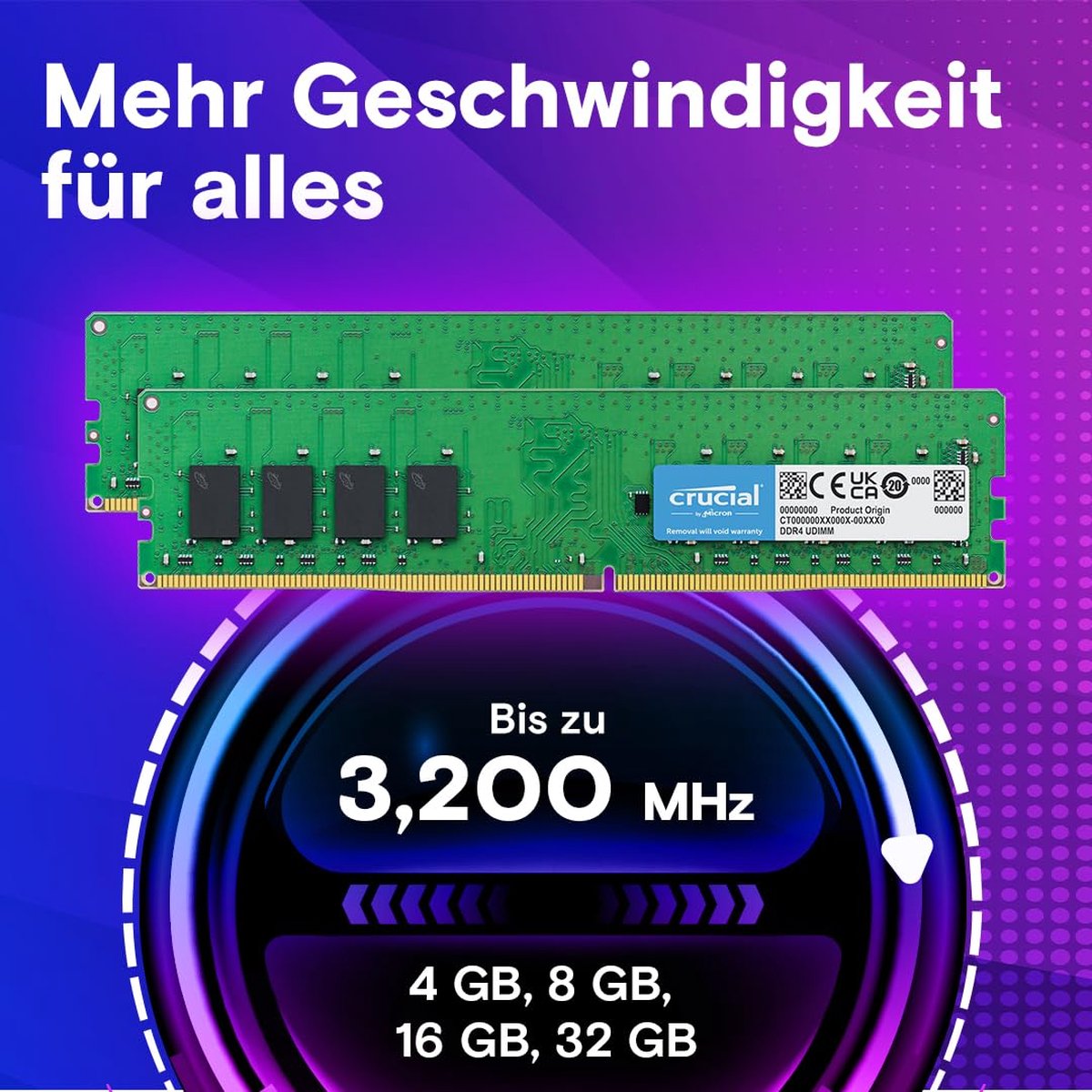 Crucial Ct8G4Dfs824A - Ram-Geheugen - 8Gb - Ddr4 - Dimm - - 1 X 8 Gb - afbeelding 6