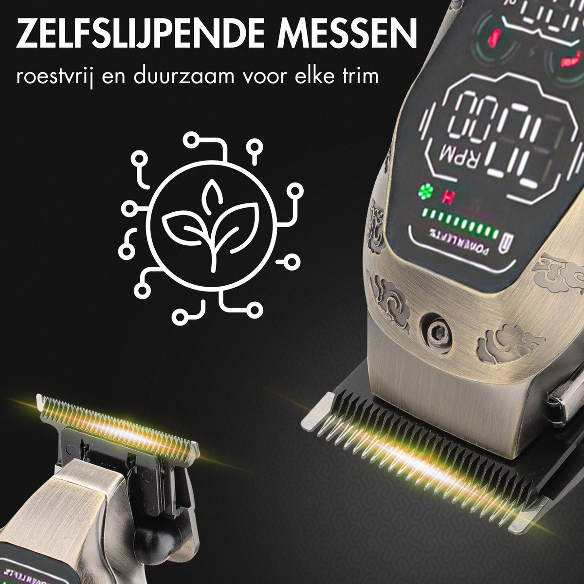 Sansbeauté Professionele Draadloze 2-in-1 Tondeuse thumbnail 5