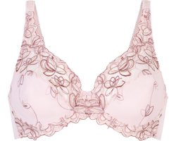 Hunkemöller Dames Lingerie Niet-voorgevormde beugel bh Diva - Roze - maat G85