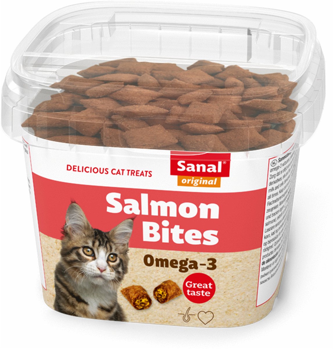 Sanal Salmon Bites - Zalm - Kattensnack - 75 g