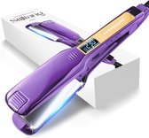Bol.com Sansbeauté® Professionele Stijltang - 2 in 1 - Krultang - Stijltangen - Hair Straightener - Snel Opgewarmd - 80℃ t/m 230... aanbieding