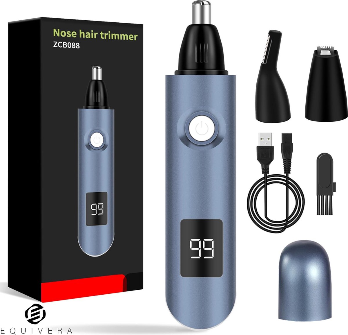 Equivera Neustrimmer Mannen - Neus Trimmer - Neustrimmer en Oortrimmer - Neus Trimmer Mannen