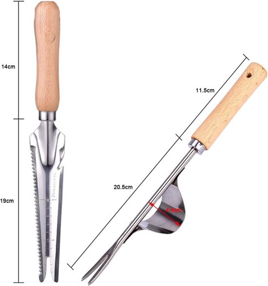 De Wit Onkruidwieder met korte knopsteel van 25cm - Dijk Webshop - De specialist in park- en tuinmachines