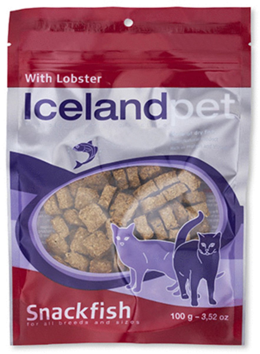Iceland Pet Cat Treat Lobster - 1 x 100g