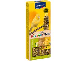 Vitakraft Kanarie Kracker - Sinaasappel & Sesam & Kiwi - 3 st