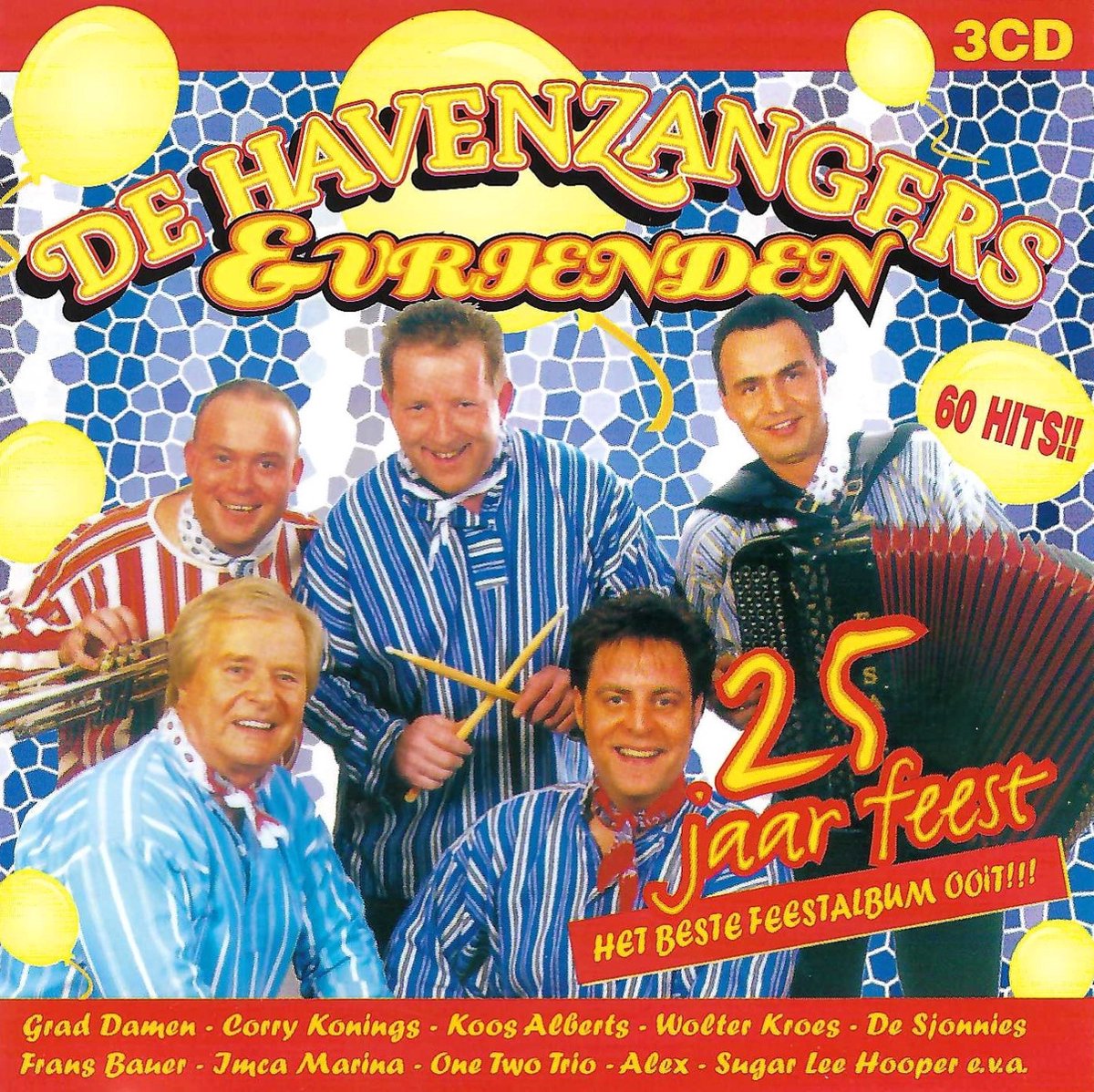 De Havenzangers & Vrienden - 25 Jaar Feest (3-CD)