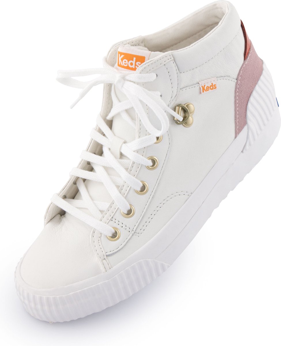 Damesschoenen Keds Wms Demi Mid Trx Leer 40 Wit