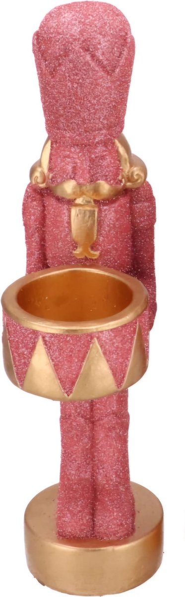 Jingle roze nutcracker 15x9x37cm