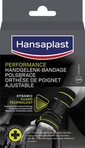 Hansaplast Performance Sport Pols Brace - Polssteun - Handbrace - One Size - Zwart - 1 Stuk