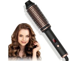Hitte Borstel - Warmte Borstel - Hot Brush - Ionische Haarstyler - Keramische Warmteborstel - Krultang - 5 Temperaturen - 160-220°C