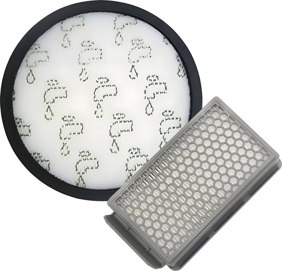HEPA-Filter Set Für Rowenta Staubsauger Compact Power XXL – 2x Filter + 2x Schaumfilter, Kompatibel Mit RO48xx