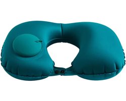 Travel Pillow - Reiskussen - Opblaasbaar - Opvouwbaar - Neksteun voor nekpijn-Zachte kraag voor slapen - Uitlijnen en stabiliseren - Een maat-Neksteun-Nekband - Geschikt voor vliegtuigen, auto's, enz.
