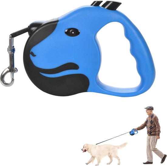 Lovpet® Hondenrollijn, 8 m, hondenriem voor kleine en grote honden, 50