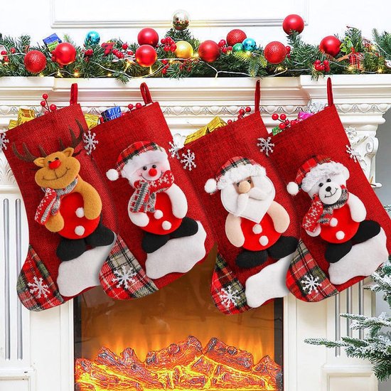 Kerstsokken bedrukken met naam of logo