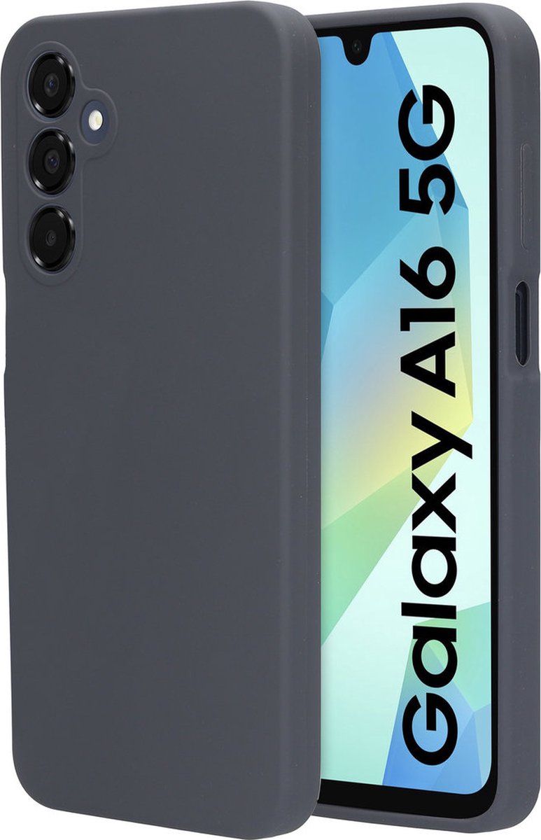 Mobiparts hoesje geschikt voor de Samsung Galaxy A16 - Siliconen - Grijs