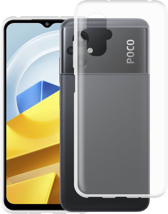 Coque Cazy Poco M5 - Coque souple en TPU - transparente