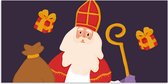 Affiche Sinterklaas - Sinterklaas - Décoration - Enfants - Garçons - Filles - 160x80 cm - Décoration Sinterklaas - Cadeau Sinterklaas - Cadeaux chaussures
